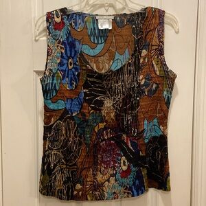 Alberto Makali Crinkle Tank Top